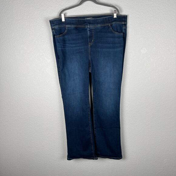 Torrid Dark Wash Lean Slim Boot Jeans Women's Size 3 3X - Picture 2 of 10